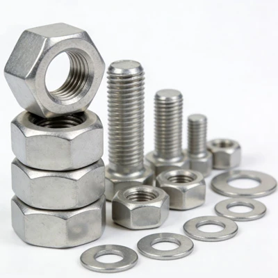 Nat Aluminium Bolt Dan Pencuci